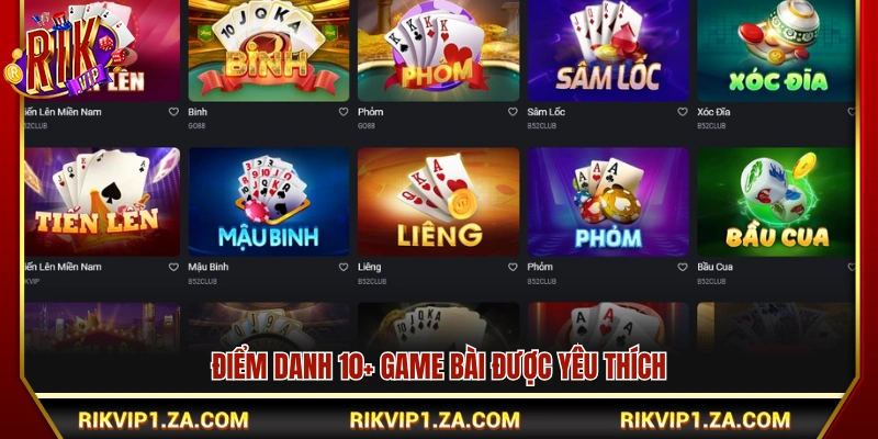 Top 10+ tựa game bài ăn khách nhất 